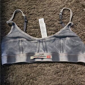 Grey diesel bralette